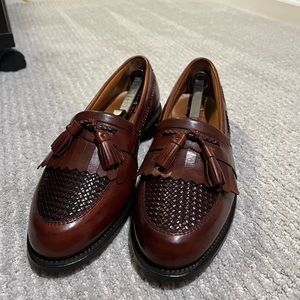 Allen Edmonds Cody Tassel Loafers; Dark Chili 10D
